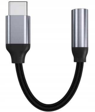 PRZEJŚCIÓWKA ADAPTER USB-C mini Jack 3,5mm AUX DAC - zdjęcie 2