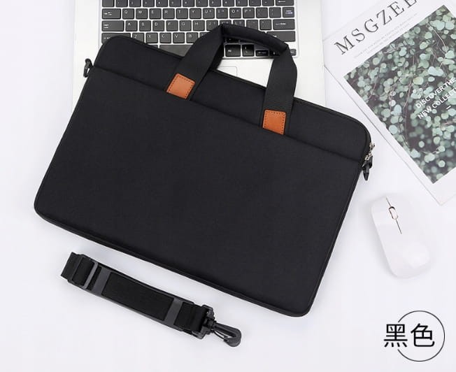 TORBA Etui Pokrowiec na Laptop 15-15,6 cali Czarna Slim Zenwire - zdjęcie 2