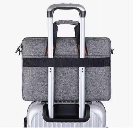 TORBA Etui Pokrowiec na Laptop 15-15,6 cali Czarna Slim Zenwire - zdjęcie 4
