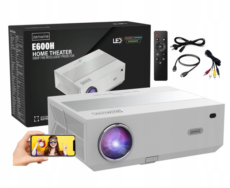 Projektor Rzutnik Zenwire E600H - zdjęcie 1