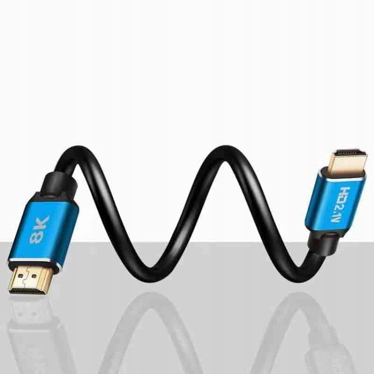 KABEL HDMI 2.1 8K 4K 120Hz ZENWIRE ULTRA HD 1M - zdjęcie 2