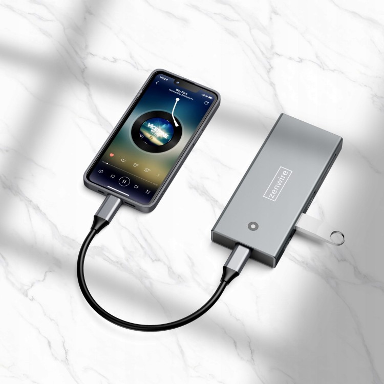 Huby i adaptery USB-C - Zenwire - Nie przegap