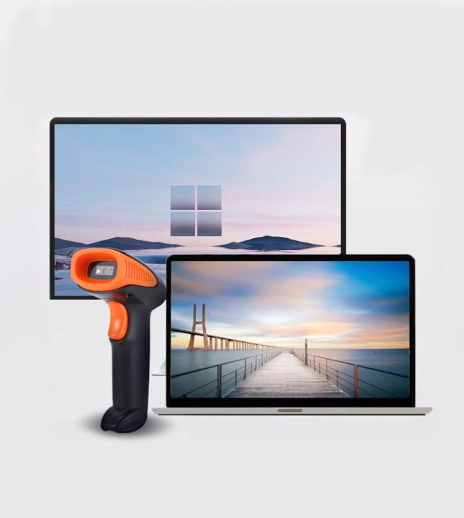 Czytnik Skaner Kodów Kreskowych i QR USB BEZPRZEWODOWY 1D 2D WiFi Zenwire W213 - zdjęcie 13