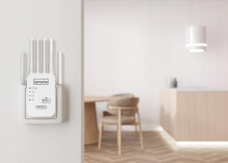 Wzmacniacz Sygnału Repeater WiFi 5 Zewnętrzny Repeater Access Point Zenwire WD-R1201U - zdjęcie 4