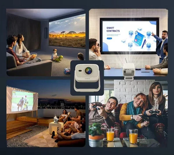 PRZENOŚNY MINI PROJEKTOR Zenwire H8 - zdjęcie 5