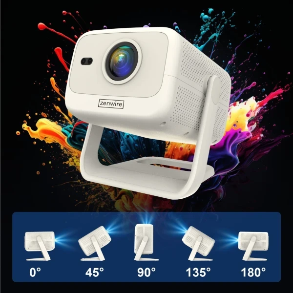 PRZENOŚNY MINI PROJEKTOR Zenwire H8 - zdjęcie 16
